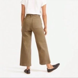 Everlane Cropped Wide Leg Pant 4